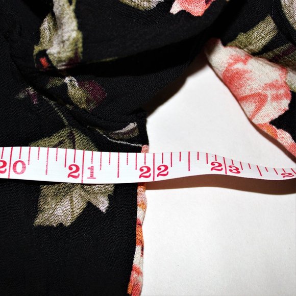 NWT Rewind black floral romper - Picture 6 of 8